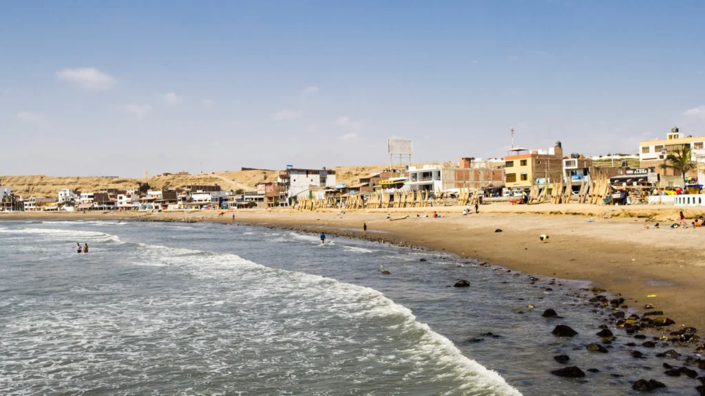 Peru Trujillo 5 Day Itinerary: Historic Plaza de Armas and colorful colonial buildings