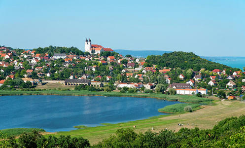 Nyergesújfalu 5 Day Itinerary showcasing the scenic Danube river and historic town views