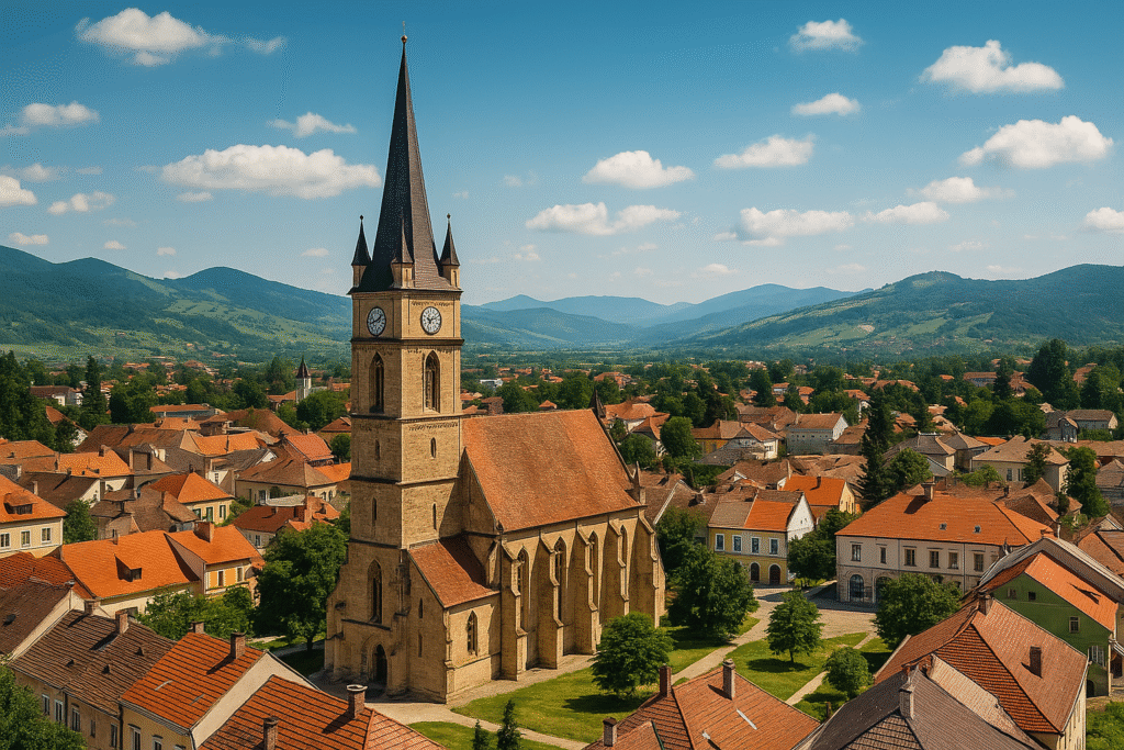 Stunning landscape on a Bistrita Itinerary