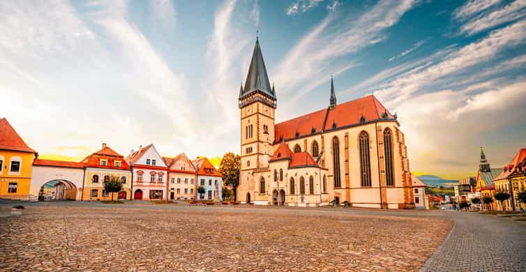 Bardejov 5 Day Itinerary showcasing the medieval town square and historic architecture