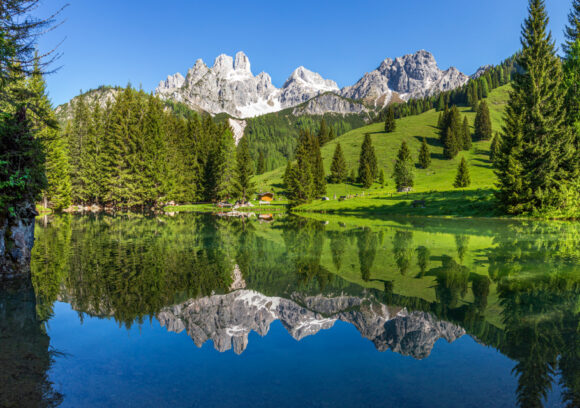 alpine villages in Central Europe