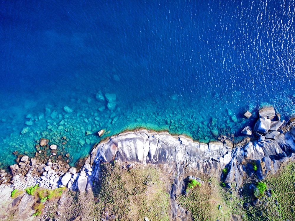 albanian riviera travel beach view