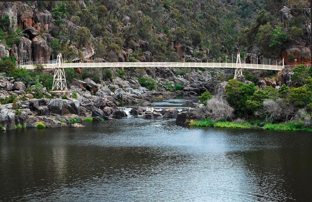 Cataract Gorge Reserve in Launceston Tasmania - a highlight featured in this Launceston Tasmania travel guide