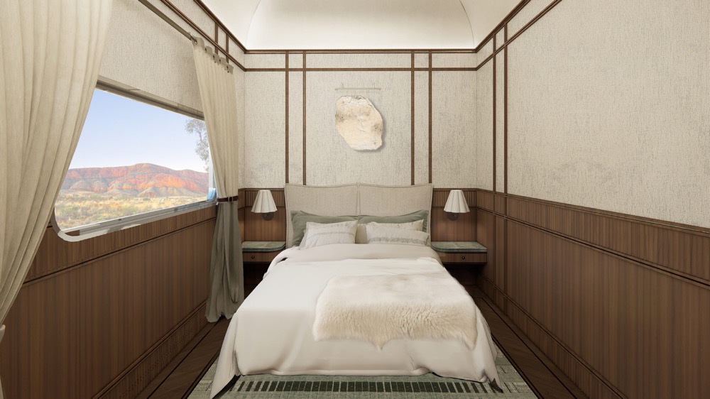 Comfort and views in scenic train journeys Australia