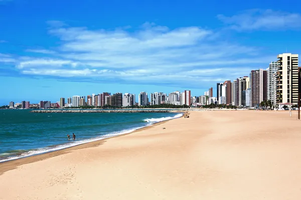 Fortaleza Travel Guide – Aerial view of Praia do Futuro and Atlantic Ocean