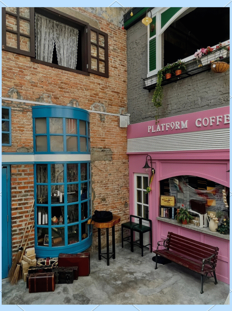 Ipoh old town mural and cafe – malaysia 7 day travel itinerary