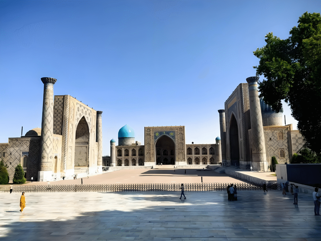 Registan Square in Samarkand β essential travel guide to Uzbekistan for first-timers