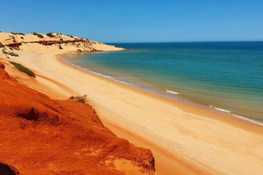 Family-friendly stargazing retreat near Shark Bay in remote Western Australia
