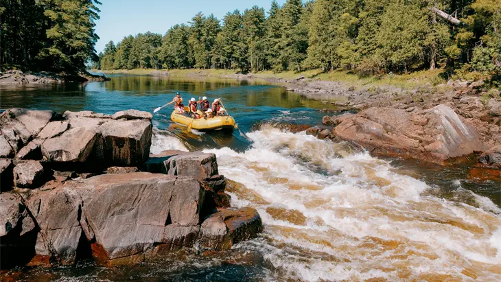 Whitewater rafting adventure – best water activities August US