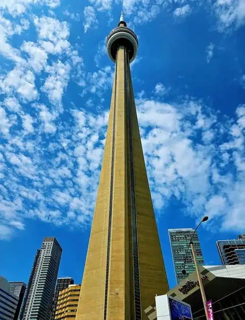 View of Toronto skyline with CN Tower – Toronto 7-day travel itinerary