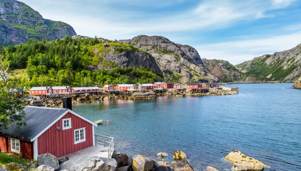 Göta Coast Villages travel guide â panoramic view of charming Swedish coastal villages with